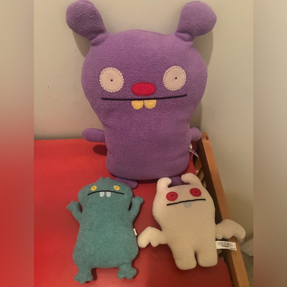UGLY DOLLS Trunko, Babo, Picksey